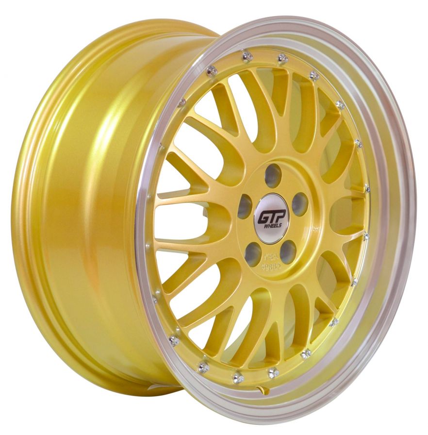 GTP Wheels<br>GTP 020 - Gold poliert (17x7.5)